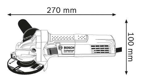 Máy Mài Góc Bosch GWS 750-100 