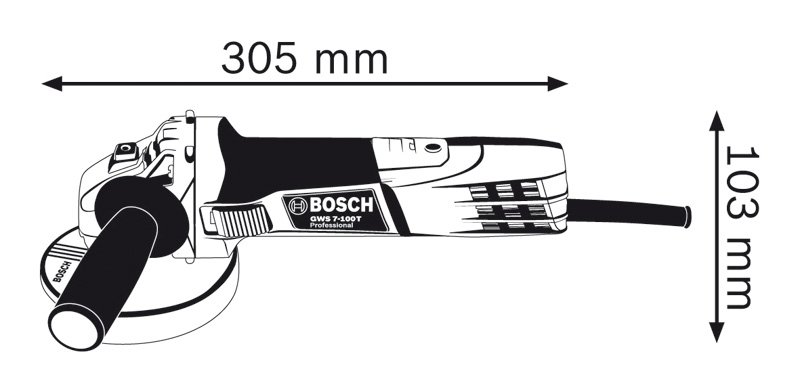 Máy mài góc Bosch GWS 7-100 T