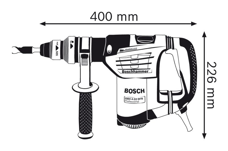 Máy khoan búa Bosch GBH 4-32 DFR