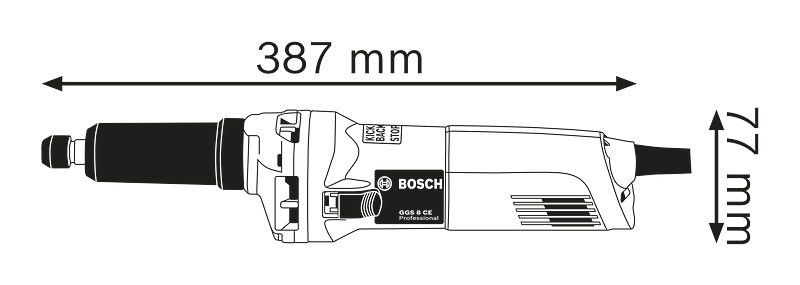 Máy mài thẳng Bosch GGS 8CE
