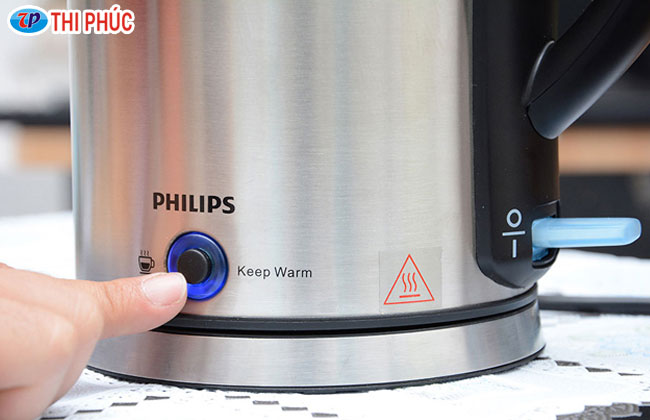 Ấm đun siêu tốc Philips HD9316/03 1.7 lít có thể giữ nóng