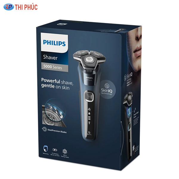 Máy cạo râu Philips S5880/20 sử dụng cổng sạc USB-A